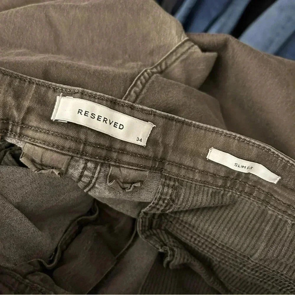 ❤️ Reserved cargo pants slim fit  34x31 - Picture 4 of 11